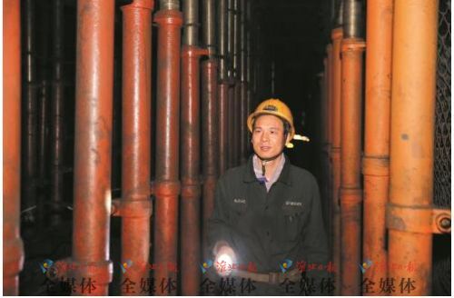 皖北煤電集團(tuán)五溝礦采煤區(qū)區(qū)長李金銘